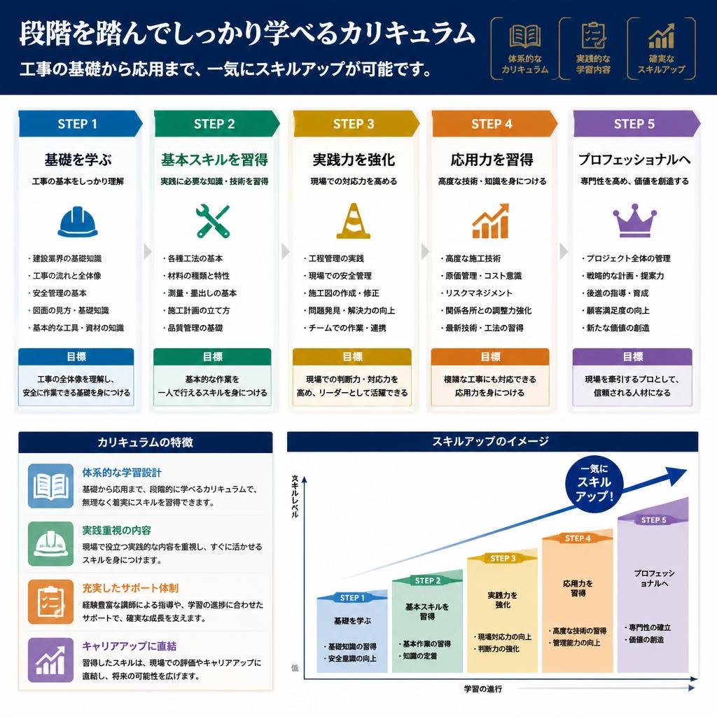 即戦力に育てる教育プログラム