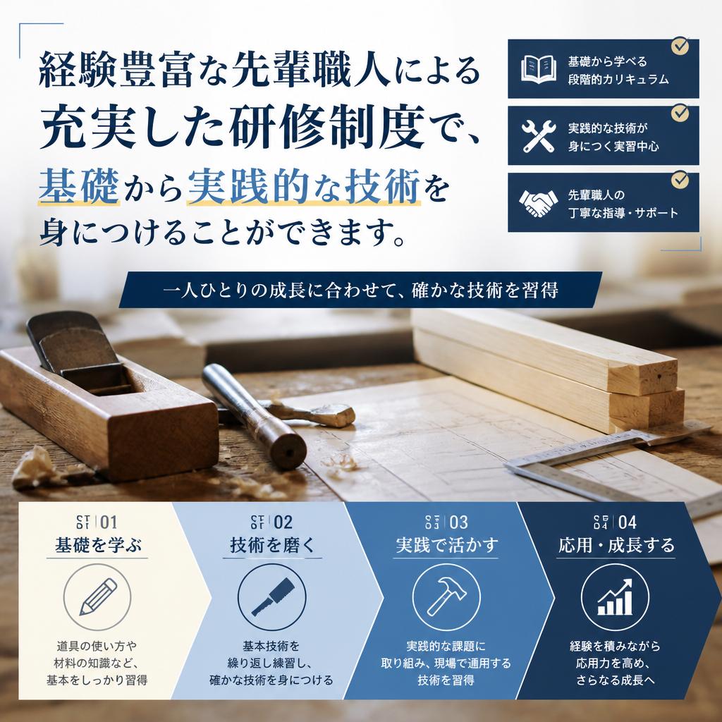 2. 未経験でも安心の教育体制
