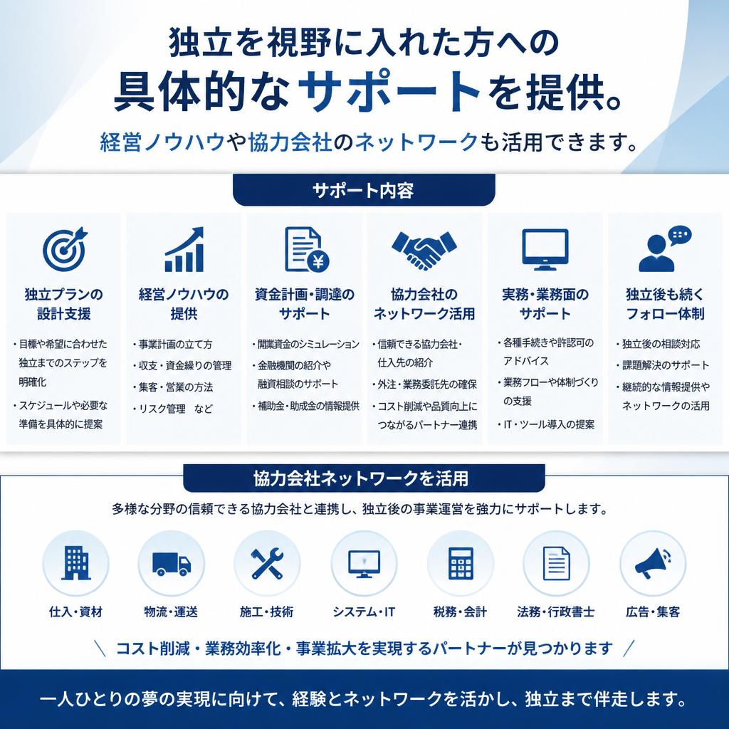 4. 独立をサポートする制度