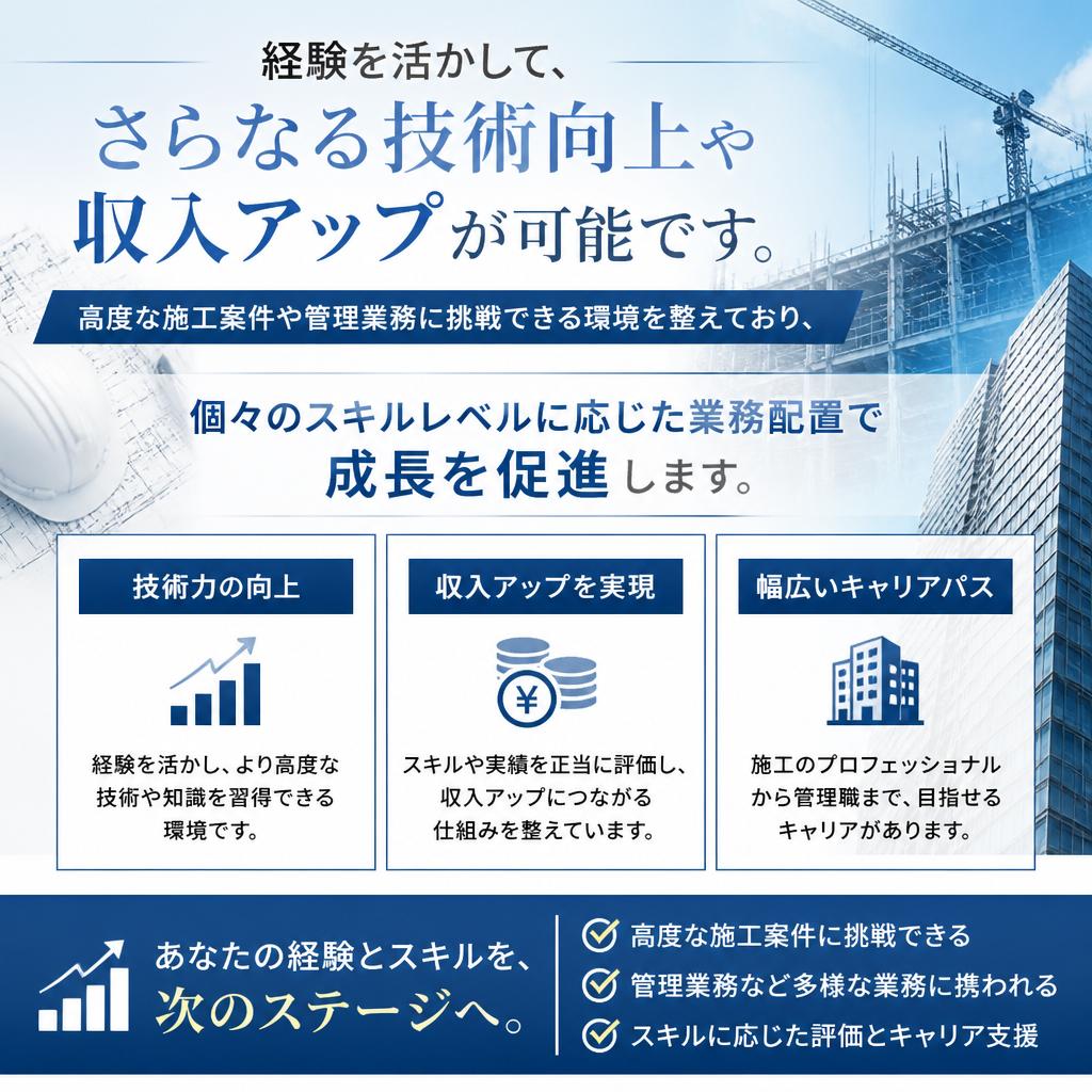 キャリアアップのチャンス