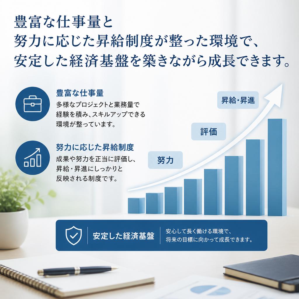 安定した収入を確保