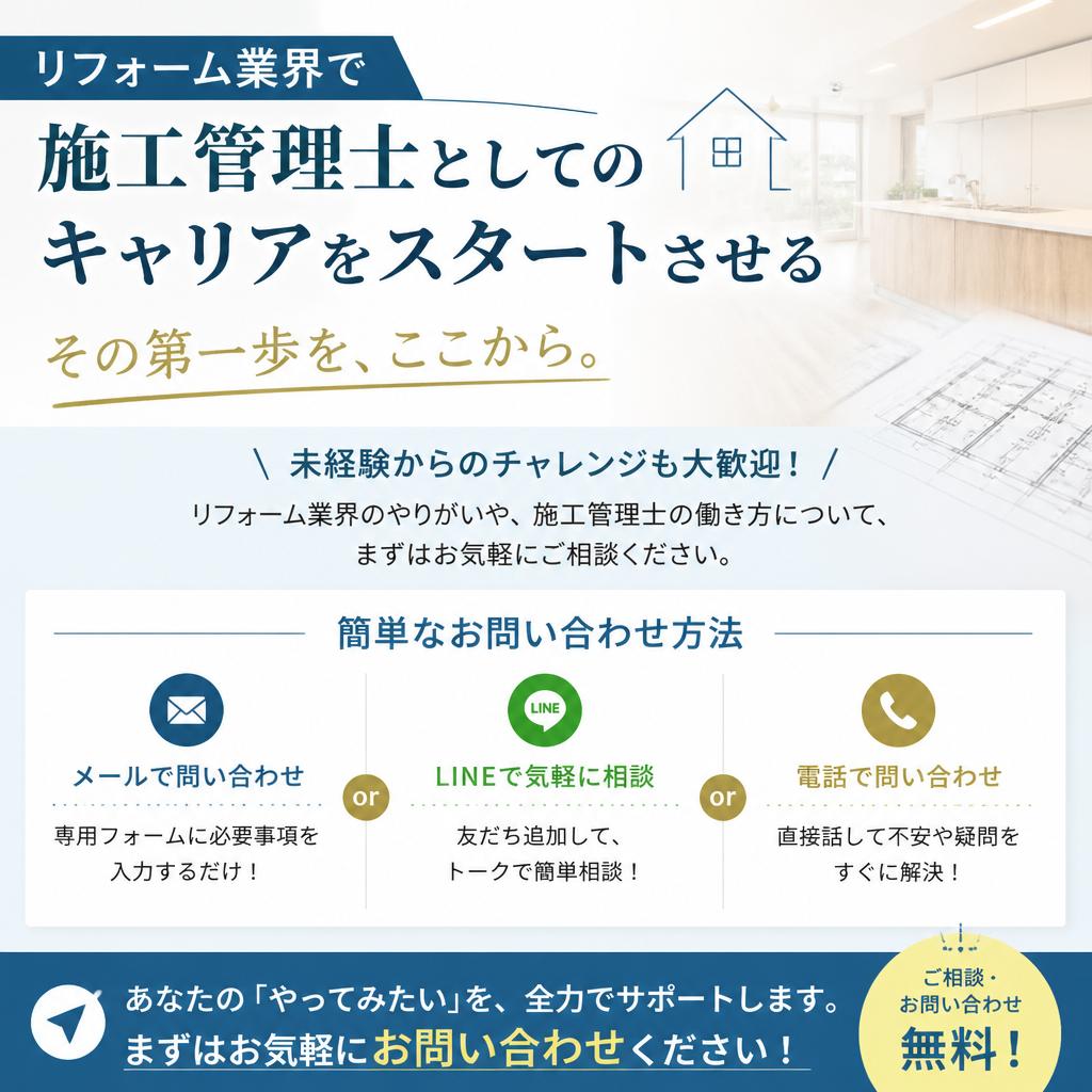 今すぐお問い合わせを！