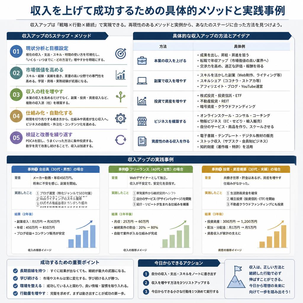 フリーランスとしての収入アップ術
