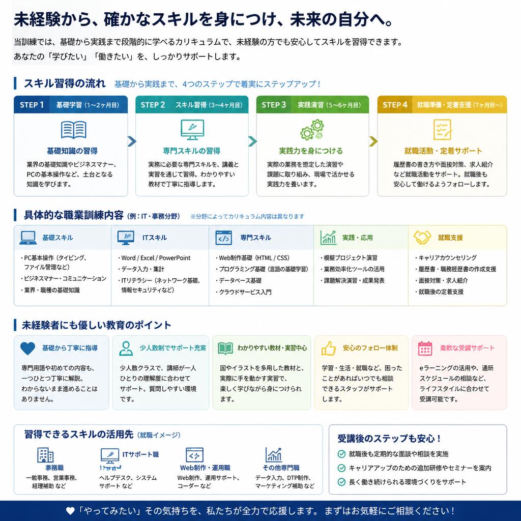 実践的な職業訓練の重要性