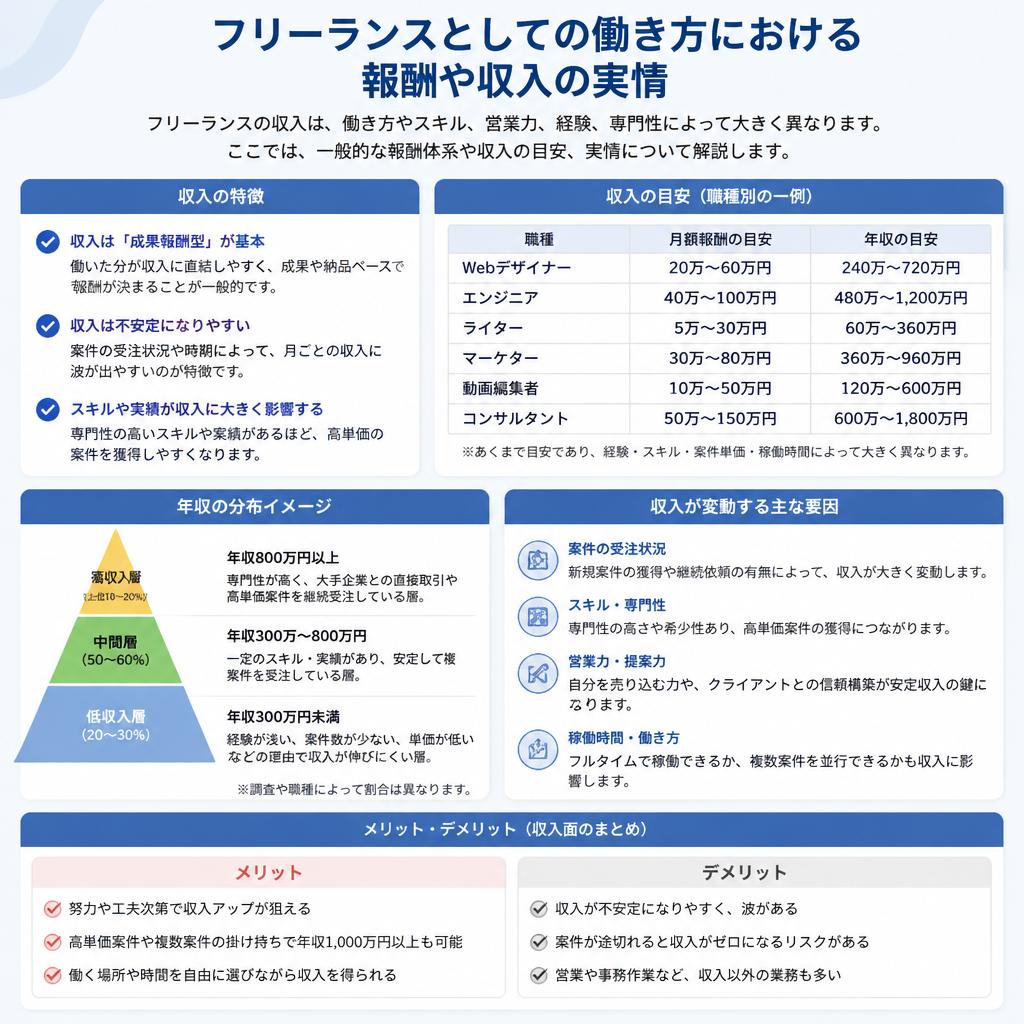5. 給与・報酬の実際とは？