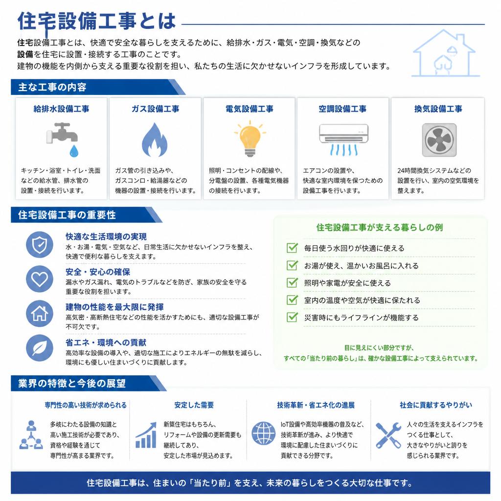 2. 住宅設備工事とは？
