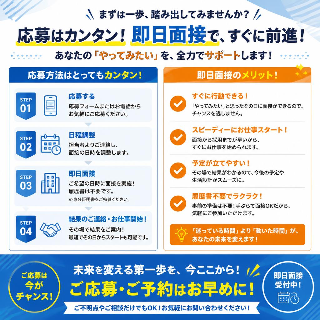 7. 今すぐ応募！