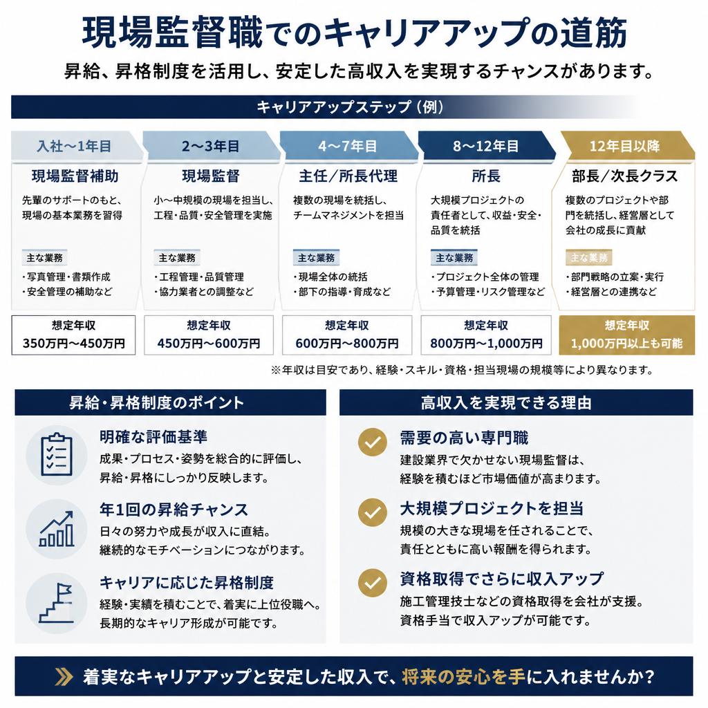高収入を実現するためのキャリアパス