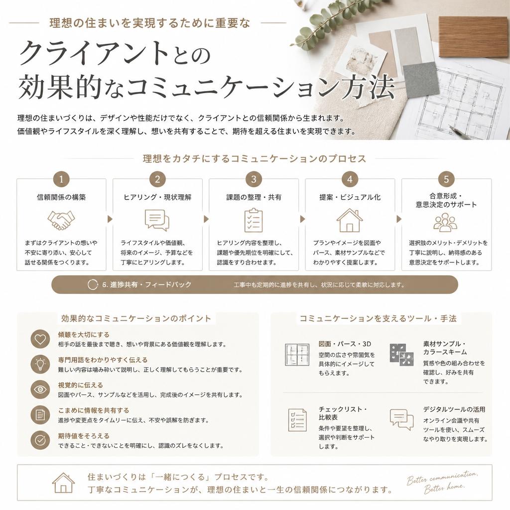 クライアントとのコミュニケーション