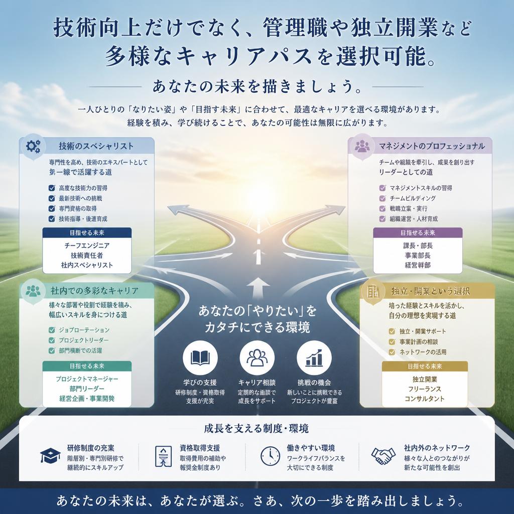 キャリアの選択肢は無限大