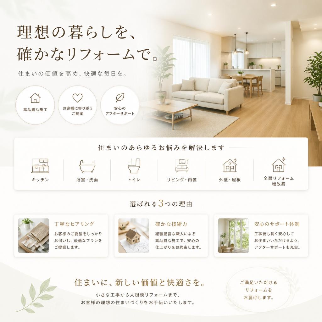 まずはお気軽にお問い合わせを！